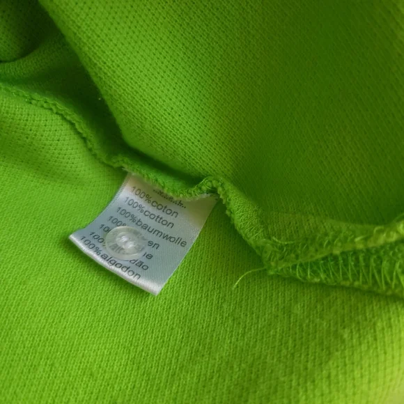 Lacoste Polo Bright Green Polo Shirt - Picture 7 of 9